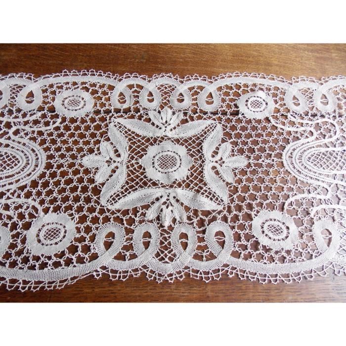 SUTAVIA Chemin De Table En Dentelle Brodé, Nappe Rectangulaire