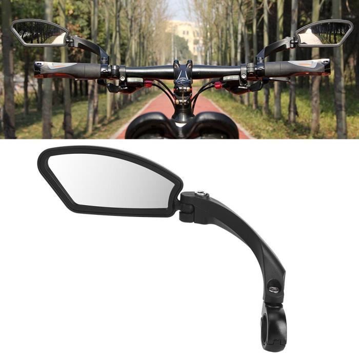 Rétroviseurs Vélo Pliables Nizirioo - Lot De 2 - Réglage 360° - Pour VTT, Vélo électrique, Route