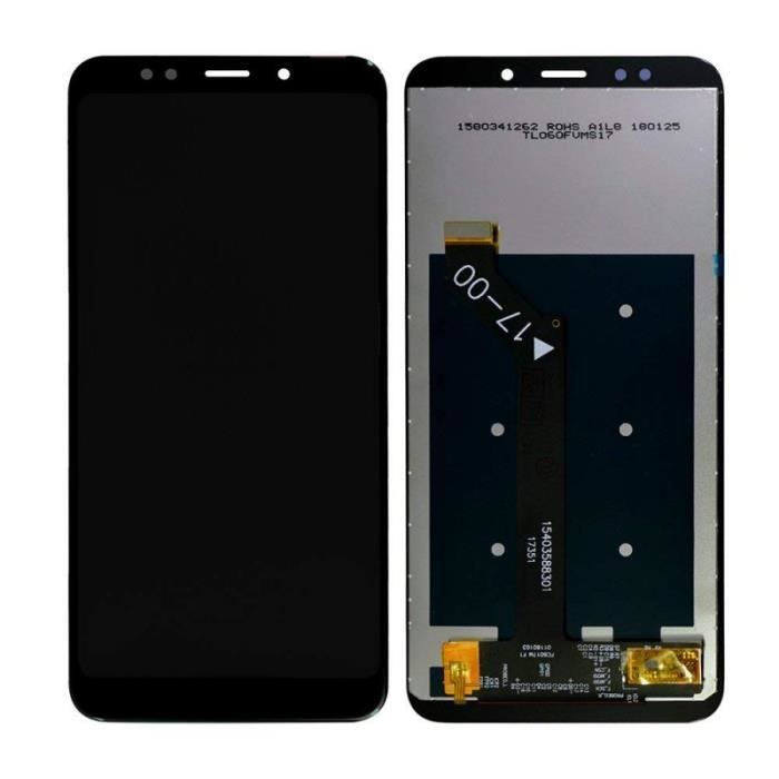 Écran LCD Complet + Vitre Tactile Pour Xiaomi Redmi Note 5 / Note 5 Pro - Noir - Neuf