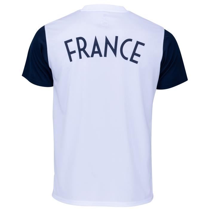 Maillot FFF Equipe de France Collection officielle Blanc