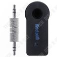 TD® Adaptateur audio stéréo mains-libres Bluetooth jack 3.5mm - Accessoire auto kit bluetooth Micro-2