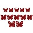 12 pièces ornement suspendu en forme de papillon évider pendentif accessoires photographiques  BOULE DE NOEL - DECORATION DE SAPIN-2