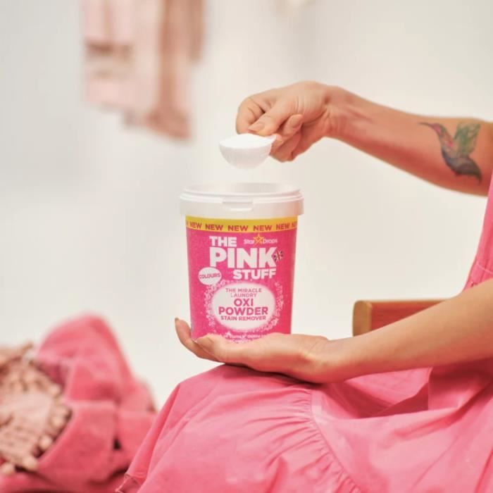 The Pink Stuff Pâte de nettoyage Rose 850 grammes, 3 pièces - Cdiscount Au  quotidien
