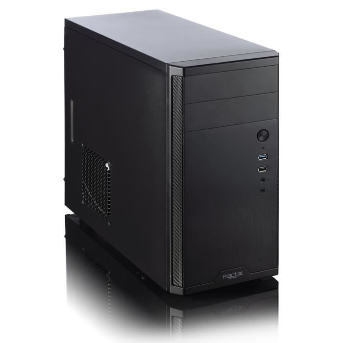 FRACTAL DESIGN BOITIER PC Define C - Noir - Verre trempé - Format ATX  (FD-CA-DEF-C-BK-TG) - Cdiscount Informatique
