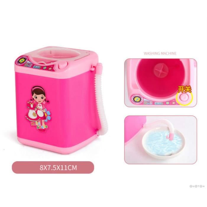 Machine A Laver Enfant Sons Et Lumiere - Jouet Lave Linge 4 Program Tiroir Lessive Tambour Rotatif Set Jeu Imitation E Amz B0bn