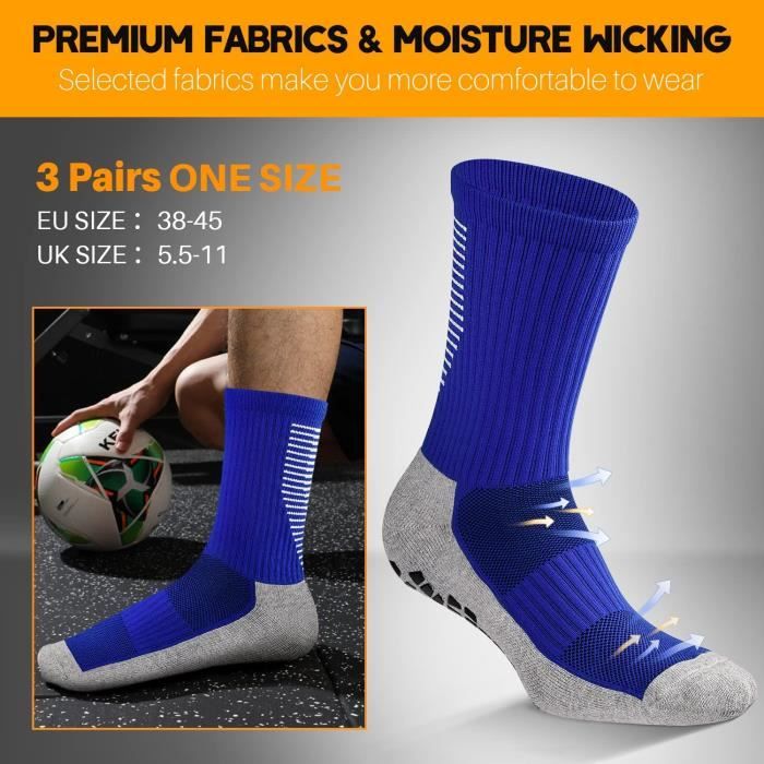 3 Paires de chaussettes en fibre de bambou homme & femme DANISH ENDURANCE -  BLEU MARINE - ultra douces & respirantes Bleu marine - Cdiscount  Prêt-à-Porter