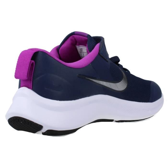 Basket Femme NIKE 111263 Bleu Semelle Gomme Exterieur Synthetique Lacets Bleu Cdiscount Chaussures