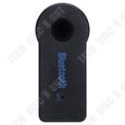 TD® Adaptateur audio stéréo mains-libres Bluetooth jack 3.5mm - Accessoire auto kit bluetooth Micro-3