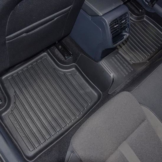 Tapis De Sol En Caoutchouc Sur Mesure Pour Renault Captur I (2013-2019) – Bord Haut, Antidérapant, Sans Odeur – Certifié TÜV Et PZH