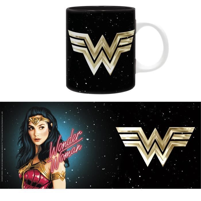 Bicchiere ABYstyle DC Comics - Wonder Woman - Stoviglia Ufficiale Per Collezionisti E Fan