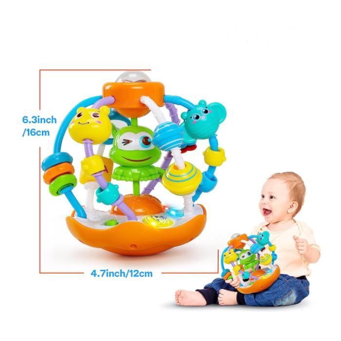 WISHTIME Hochet de Dentition Ensemble Bébé Jouet Shaker Grab Hochet Bébé  Infantile Nouveau-Né Jouets Jouets Éducatifs Tôt pour 3 6 9 - Cdiscount  Jeux - Jouets