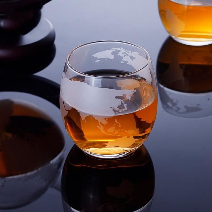 Carafe à whisky, 1500 ml, carafe à vin rouge en verre de cristal sans plomb, rotative
