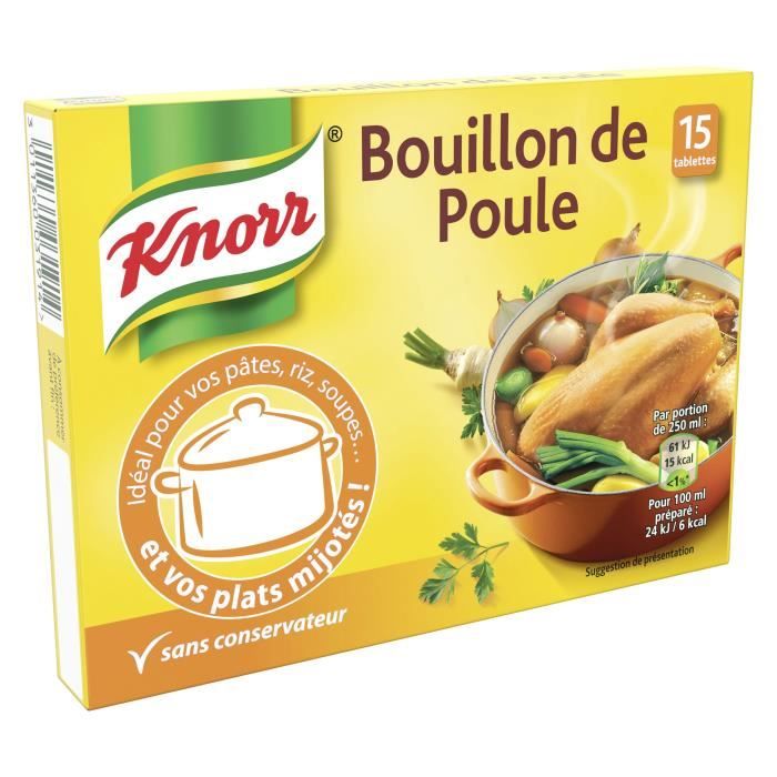 KNORR Bouillon de Poule 150 g Cdiscount Au quotidien