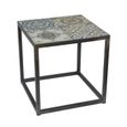 Table D Appoint Ibiza Spinder Design 40 X 40 X 40 Acier Non