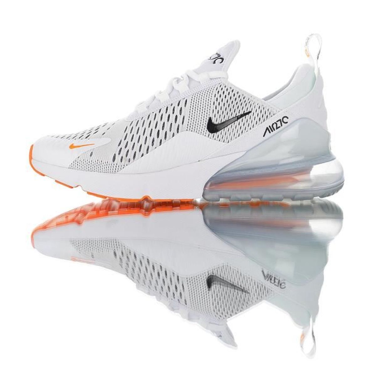 nike air 270 blanche et orange