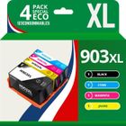 Cartouches d'encre 123CONSOMMABLES - 903 XL pour HP Officejet 6950 6960 Officejet Pro 6960