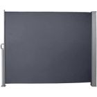 Store latéral - HENGDA - 300 x 160 cm - Gris - Polyester - Certifié TÜV SÜD