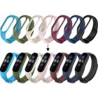LECMACY Bracelet Compatible Xiaomi Mi Band 6/Mi Band 5, [7 Coloré] Bracelet Remplacement en Silicone Femmes Hommes
