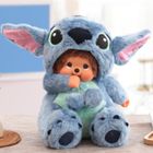 Peluche KIKI Cartoon Monchhichi Stitch Doll - PENGHUOLONG - Bleu - Enfant - Intérieur - 20cm