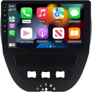 AUTORADIO Android Autoradio pour Toyota Aygo 2005-2013 10.1 Pouces Stéréo 2+32GB GPS Navigateur Écran Tactile Tablette Multimédia USB.[Z1738]
