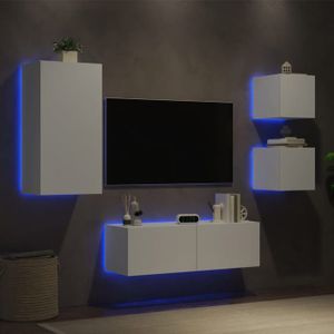 Meuble TV Suspendu Meuble TV Moderne de Luxe, Centre de Divertissement avec 2 tiroirs et étagères, Meuble TV de Grande capacité avec Console multimédia avec Rangement for Le Salon Meuble TV Mural Meuble TV Suspendu Meuble TV Moderne de Luxe, Centre de Divertissement avec 2 tiroirs et étagères, Meuble TV de Grande capacité avec Console multimédia avec Rangement for Le Salon Meuble TV Mural