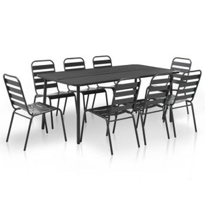 Salon De Jardin Acier Achat Vente Pas Cher