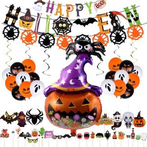 Masque Halloween Decoration Masques Squelette Décoration de Fête Citrouille  Pirate Decoration Masque Enfant Feutre Fournitures[349] - Cdiscount Maison