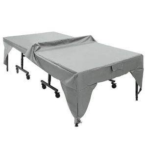 TABLE TENNIS DE TABLE Juste anti-poussière imperméable pour table de ping-pong,sac de rangement pour table de ping-pong- gray-210D-280x153x73cm
