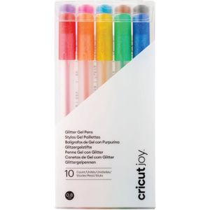 Stylo - Parure Glitter Gel Pen Set | Arc-en-Ciel | Point Fin 0,8 