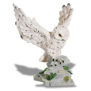 Luntus Figurine Chouette Hibou Balance a lsolaire Type Nohohon balancier Deco Voiture Maison terrasse Jardin Jouet Cadeau decoratif Original 