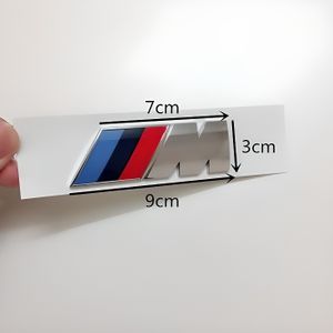 DÉCORATION VÉHICULE Logo ---M BMW Sport Performance Emblème Badge Chro