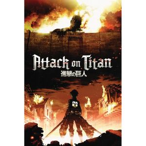 Attack on Titan Maxi Poster 61 x 91,5 cm Season 2 Plastifi/é