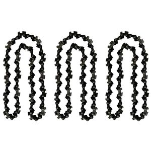 2 Chaînes De Tronçonneuse 25 Cm - Pas 3/8" - Épaisseur 1,1 Mm - 40 Maillons - Compatible Oregon 90PX040X, 90PX040XMA, 90PX040E - 4