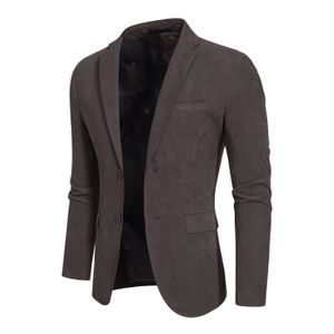 Veste à Paillettes Homme Slim Fit - Blazer Costume De Fête Uni Bouton Col Châle Pour Mariage Et Carnaval