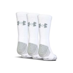 CHAUSSETTES Chaussettes Blanches garçon/fille Under Armour Heatgear Crew (Pack 3)