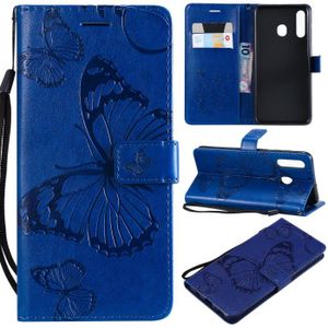 HOUSSE - ÉTUI Coque pour Samsung Galaxy A50 6,4'' Bleu Papillon 