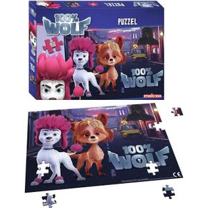 PUZZLE Puzzle 100% Loup - Studio 100 - 150 pièces - Pour 