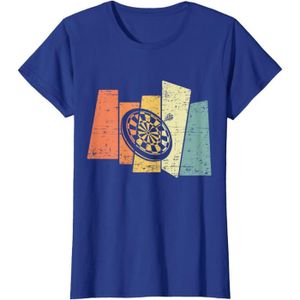 JEU DE FLÉCHETTE T-shirt rétro vintage de fléchettes[f4477]