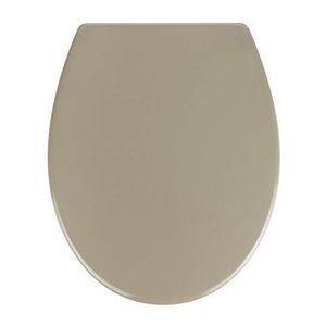 Wenko 21903100 Samos Abattant avec Frein de Chute Thermodure Blanc Dimensions 47,5 x 6,0 x 40,0 cm