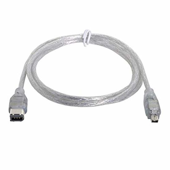 Ilink 1394 Câble Adaptateur 6 Broches Vers Firewire 400 Ieee 1394 4 Broches Pour Appareil Photo