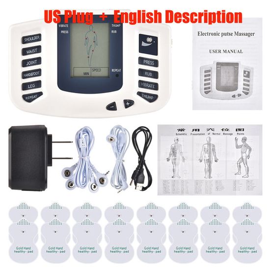 Stimulateur électrique TENS/EMS/massage 3 En 1 - Newgen Medicals - Neuf