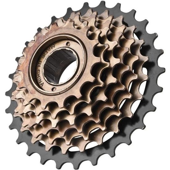 Roue Arriere Velo 700 Cassette 7 Vitesses, Roue Libre Vu00e9lo 13-28T, Pignon De Vu00e9lo Roue Velo Route