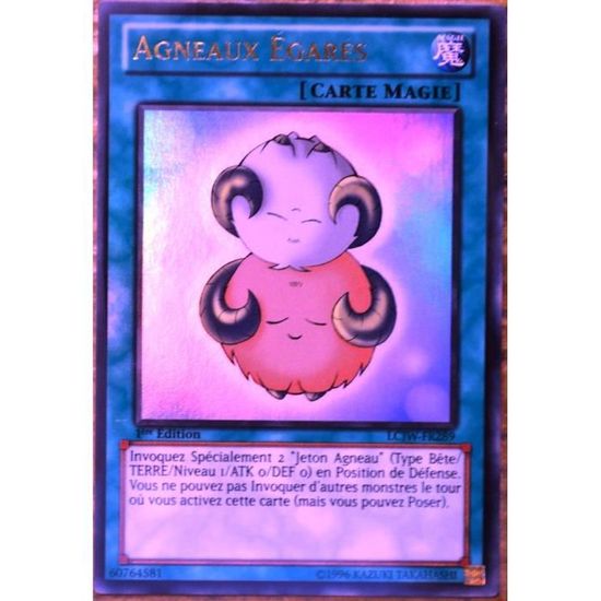 OCCASION Carte Yu Gi Oh AGNEAUX EGARES LCJW-FR289 x 2 OCCASION Carte Yu Gi Oh AGNEAUX EGARES LCJW-FR289 x 2