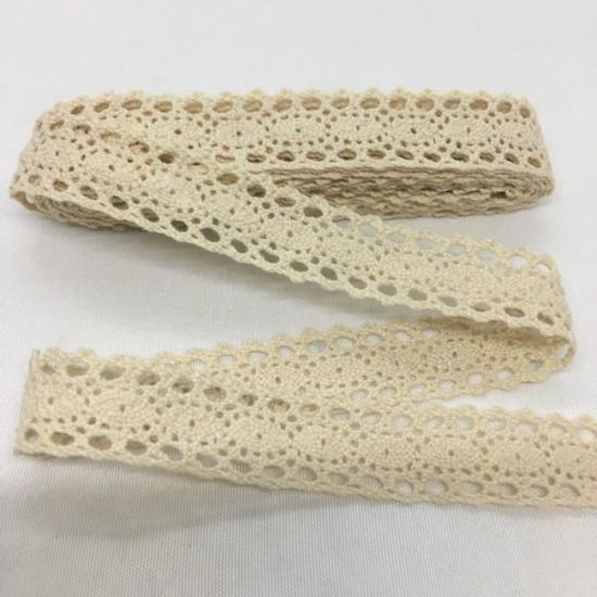 En Gros Pas Cher 10 Yard/Lot Blanc Dentelle Ruban Coton Dentelle Pour Coudre Bricolage Broderie Garniture Mariage Décoration Afrique Dentelle Tissu-No 35