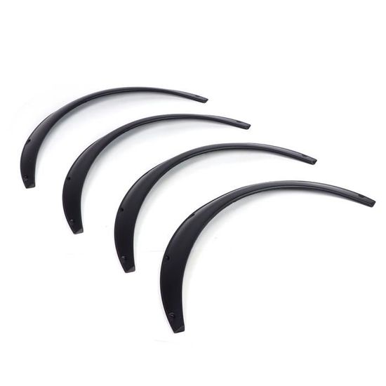 4 élargisseurs D'ailes Pour Vauxhall Corsa D (2007-2014) - En Caoutchouc/PVC, Largeur 4,5 Cm, Protection Anti-boue - 7