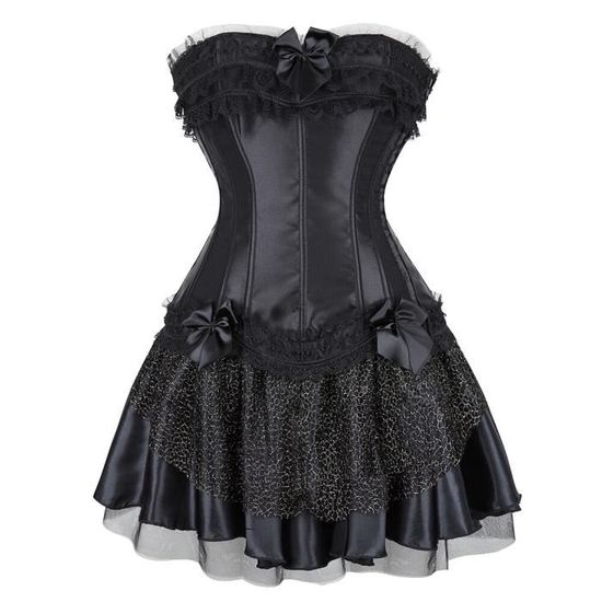 Haut Bustier Type Corset En Dentelle Extensible – Bonnets Rembourrés – Modèle Débardeur F6169 – Neuf Avec étiquettes