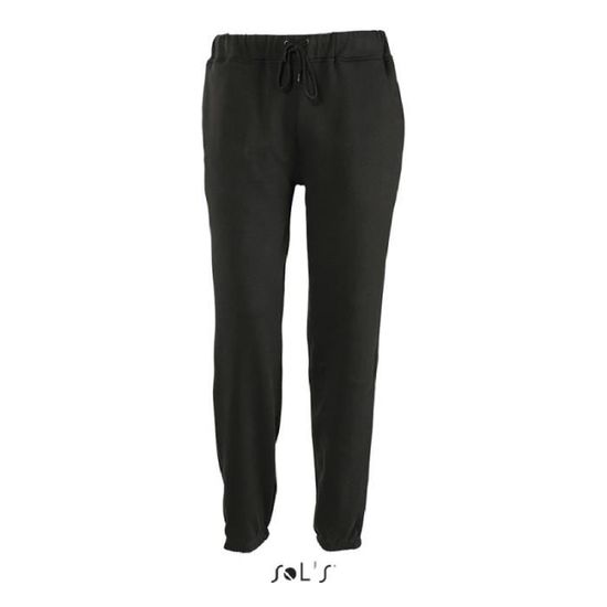 Pantalon Jogger Homme Noir XS Running Molleton gratte 240 Taille et bas elastiques Noir Cdiscount Pret a Porter