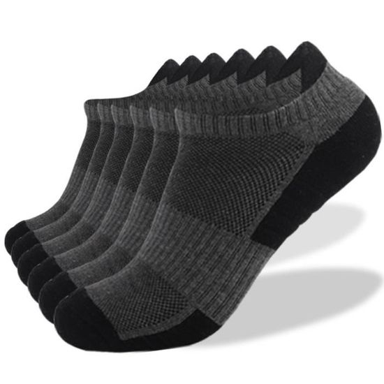 10 Paires Chaussettes Basses Homme/femme - Laine Mérinos, Confort Toute L'année, Tailles 43-46