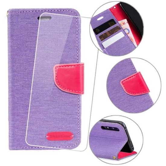 Coque Pour Wiko Y60 (5.45") Transparent Etui (TPU Verre Trempé) Fleur Rose Housse Souple