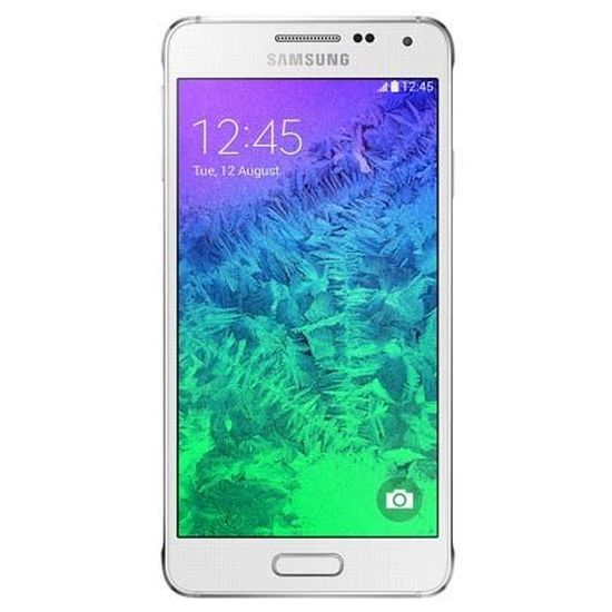 SAMSUNG GALAXY ALPHA 32GB BLANC - Cdiscount Téléphonie
